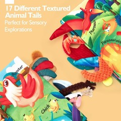 2PCS Soft Sensory Baby Books – Touch & Feel Tummy Time Toys for 0-12 Months