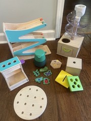 Large Lot of LOVEVERY Montessori Toys EXCELLENT CONDITION
