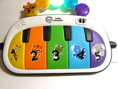 Baby Einstein 4 in 1 Kickin’ Tunes Piano Video Education Toy Clean No Legs