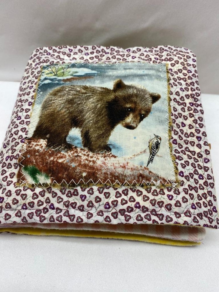 12 Page Handmade Cloth Kids Activity Book Busy Book Age 3+