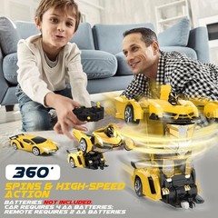 Remote Control Car – Transform Robot RC Cars, Toys for Ages 5-7, Kids Toys, 4 Ye