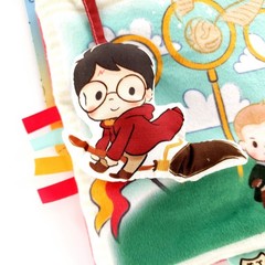 Harry Potter Quidditch Hogwarts On The Go Activity Crinkle Square Baby Toy New