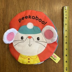 Melissa & Doug PEEKABOO Soft Activity Baby Book from K’s Kids w/ Animals