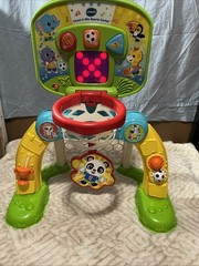 VTech Count & Win Sports Center Basketball Soccer Toy Ages 12-36M – Works