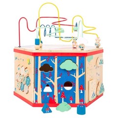 Small Foot XL Motor Skills Cube Move It Wooden Activity Toy Model 11051 NIB