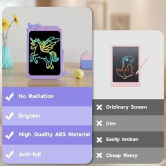 LCD Writing Tablet for Kids, 10 inch Drawing Pad, Colorful Eye Protection