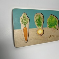 Lovevery Community Garden Vegetable Puzzle – Adventurer Play Kit 16-18 Months