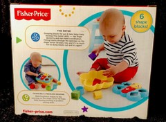 Fisher-Price-Butterfly Shape Sorter/Fine Motor/Thinking/Problem Solving-NEW-6M+