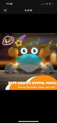 Dancing Crawling Crab Toy, Engaging Baby Playtime Fun Obstacle Avoidance Sensors