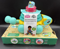 TOOMIES Stack & Pull Ankylosaurus JURASSIC WORLD Toddler Toy TOMY – NEW IN BOX