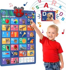 Toddler Educational Toy – Interactive Alphabet Wall Chart