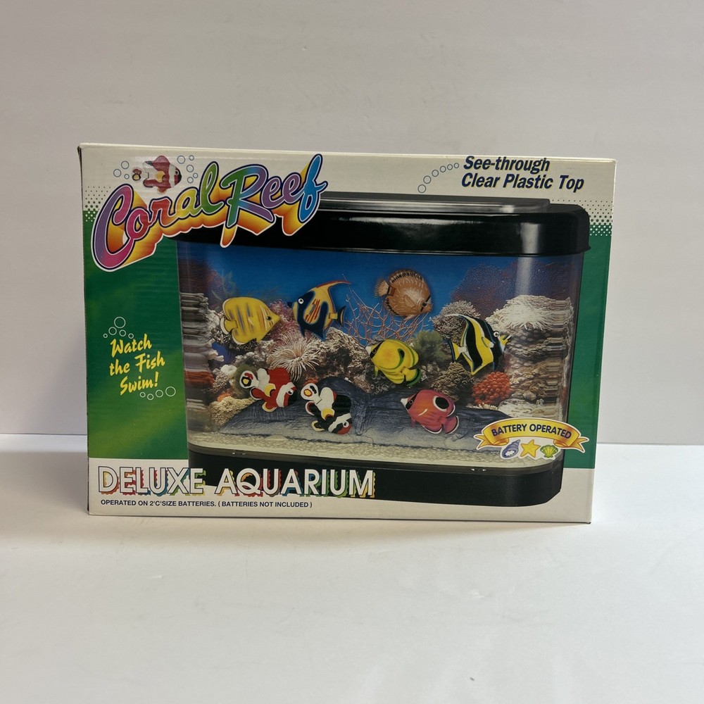 Coral Reef Deluxe Aquarium Battery Operated Seen In Baby Einstein New Open Box