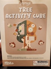 Joyreal Montessori Toys for 1 Year Old – 8-in-1 Wooden Activity C