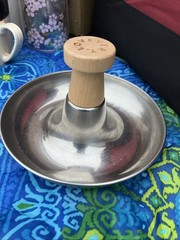 Lovevery Tip And Turn Stainless Steel Explorer Spin Top Learning No Ball