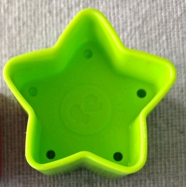 Fisher Price Brilliant Basics Shape Sorter REPLACEMENT SHAPE 1 GREEN STAR