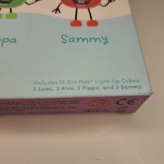 Glo Pals Water-Activated Light-Up Cubes for Sensory Play – 12 Pack NEW