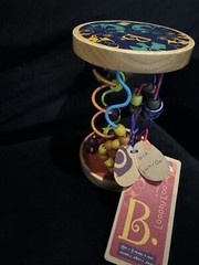 B. Toys Wood Bead Loopy Loo A-Maze Educational Wire Toy Colorful Beads