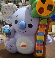 Fisher Price Mattel Linkables Koala Bear Learning Toy Baby Interactive EXCELLENT