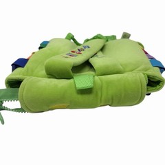 Buckle Toy – Buddy Activity Backpack – Educational Learning Toy with Zippered
