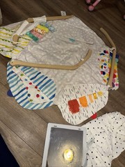Lovevery the Play Gym Play Mat $ Mirrow MISSING CONNECTOR READ