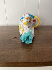 Lovevery Organic Cotton Sensory Pouch from The Thinker Montessori Play Kit