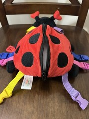 Becky Ladybug Buckle Toy Turtle Plush Stuffed Animal Early Learning 10” Pocket
