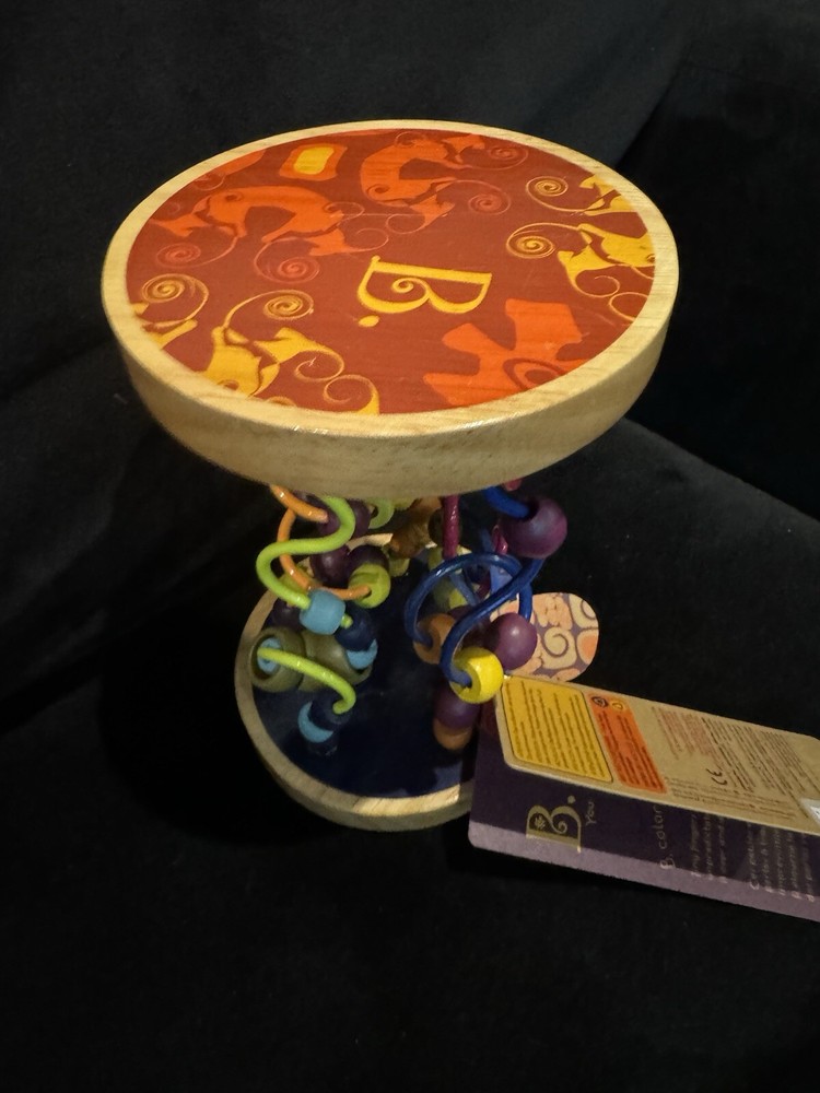 B. Toys Wood Bead Loopy Loo A-Maze Educational Wire Toy Colorful Beads