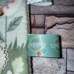 Mary Meyer Taggies Crinkle Me Harmony Easter Bunny Sensory Baby Toy Squeaking