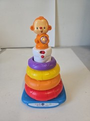 VTech Stack and Sings. Talking Singing Interactive Monkey Rings Vtech Tested Jh