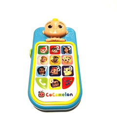 Cocomelon JJs First Learning Phone Lights Sounds Music Toddler Kids Toy Blue