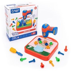 Design & Drill ABCs & 123s – Building Construction Toys for Toddlers, Kids