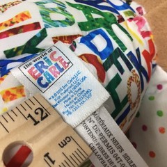 Eric Carle Brown Bear Book & Developmental Plush Baby Activity Toy Crinkle