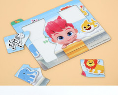 Pinkfong Bebefinn Baby Jigsaw Puzzle My Home 5/5/5/6/6/6/7/8/9/10/11/12pcs