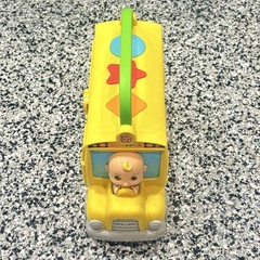 Cocomelon Musical Learning Bus, Number And Letter Recognition Yellow School Bus
