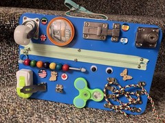 Custom Made Large Montessori Noise & Sensory Busy Board For Toddlers/Kids