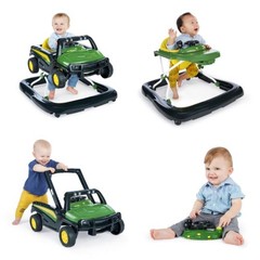 Bright Starts John Deere 4in1 Gator Green Baby Activity Center & Push Walker …