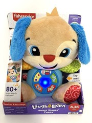 Fisher-Price Laugh & Learn Smart Stages Puppy Musical Plush Toy 6 to 36 months