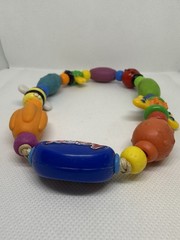 Nuby Bug- A- Loop Teether Multicolor Bee Butterfly Ladybug
