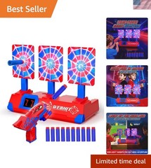 Shooting Toys for 3-12 Old Boys, Hero Styles with Glowing Web&Sounds,LCD Sco…