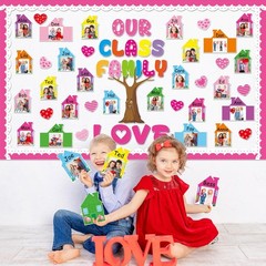 Our Class is a Family Bulletin Board Set Mother’s Day Classroom Decoration wi…