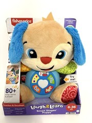 Fisher-Price Laugh & Learn Smart Stages Puppy Musical Plush Toy 6 to 36 months