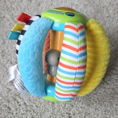 VTech See-Touch-Hear Sloth Ball Musical Sensory Motor Skills Toy, Multicolor