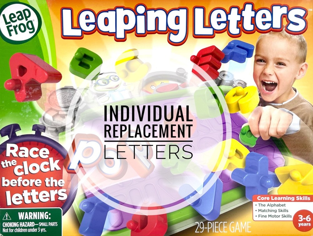 Leap Frog Leaping Letters Game Individual Replacement Letters You Pick