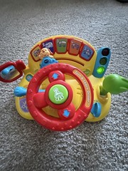 VTech Turn and Learn Driver Kids Educational Toy Sound Music Ages 0-5