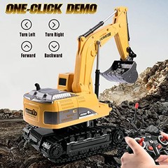 Construction Excavator Toy – Kids Toy Engineering Digger Truck, Remote Control