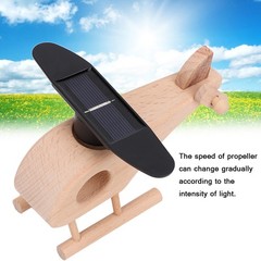 Solar Powered Helicopter Kids Intellectual Science Kit Puzzle Toy Perfect NY