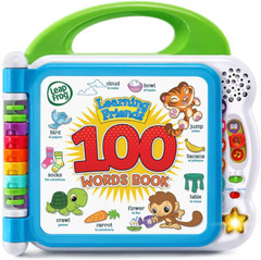 LeapFrog 80-601541 Learning Friends 100 Words Book – Green