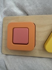 Lovevery Geo Shapes Puzzle Montessori Wooden The Realist Play Kit 19-21 months