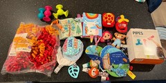Lakeshore Learning Visual Spirals Over 100 Plus New Bath Pipes And Other Toys