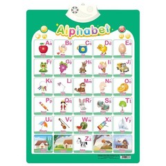 Talking Alphabet Wall Chart Kids Educational Toy ABC 123 Music Learning